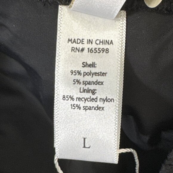 Mindy X Andie Women's L The Bikini Hipster Swim Bottom Textured Black NWT 9584 - Picture 10 of 14